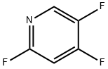 2,4,5-Trifluoropyridine 구조식 이미지