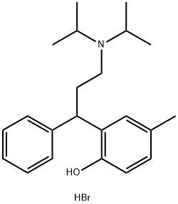 Tolterodine hydrobromide Structure