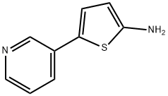 5-피리딘-3-일티오펜-2-아민 구조식 이미지