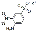 칼륨3-니트로술파닐레이트 구조식 이미지