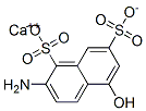 calcium 2-amino-5-hydroxynaphthalene-1,7-disulphonate Structure