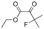 Butanoic  acid,  3-fluoro-3-methyl-2-oxo-,  ethyl  ester 구조식 이미지