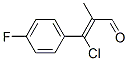3-chloro-3-(4-fluorophenyl)methacrylaldehyde 구조식 이미지