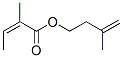 3-methyl-3-butenyl 2-methylisocrotonate Structure