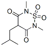 2,6-dimethyl-4-(2-methylpropyl)-2H-1,2,6-thiadiazine-3,5(4H,6H)-dione 1,1-dioxide  Structure