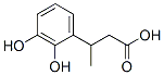 3-(2,3-dihydroxyphenyl)butyric acid 구조식 이미지