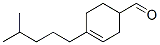 4-(4-methylpentyl)cyclohex-3-ene-1-carbaldehyde Structure