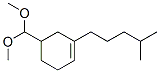 5-(dimethoxymethyl)-1-(4-methylpentyl)cyclohexene Structure