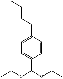 4-BUTYLBENZALDEHYDE DIETHYL ACETAL Structure