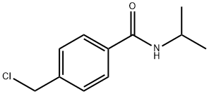 4-(chloromethyl)-N-(isopropyl)benzamide 구조식 이미지