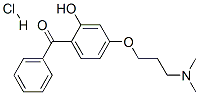 4-[3-(디메틸아미노)프로폭시]-2-히드록시벤조페논히드로클로라이드 구조식 이미지