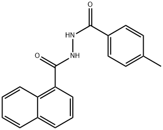 2'-(4-methylbenzoyl)-1-naphthohydrazide Structure