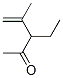 4-Penten-2-one, 3-ethyl-4-methyl- (7CI,9CI) Structure