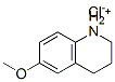 1,2,3,4-tetrahydro-6-methoxyquinolinium chloride Structure