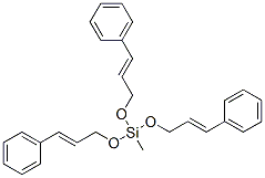 methyltris[(3-phenylallyl)oxy]silane Structure