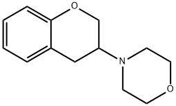 4-(3,4-Dihydro-2H-1-benzopyran-3-yl)morpholine 구조식 이미지