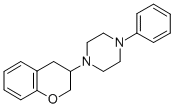 1-(3,4-Dihydro-2H-1-benzopyran-3-yl)-4-phenylpiperazine 구조식 이미지