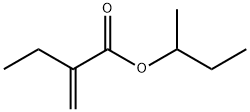 Butanoic acid, 2-Methylene-, 1-Methylpropyl ester 구조식 이미지