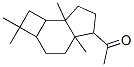 1-(decahydro-2,2,4a,7a-tetramethyl-1H-cyclobut[e]inden-5-yl)ethan-1-one Structure