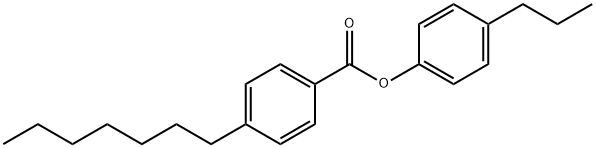 4-propylphenyl 4-heptylbenzoate  Structure