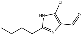 2-Butyl-4-chloro-5-formylimidazole 구조식 이미지