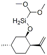 [1R-(1alpha,2beta,5alpha)]-dimethoxymethyl[[5-methyl-2-(1-methylvinyl)cyclohexyl]oxy]silane 구조식 이미지