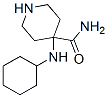 4-(시클로헥실아미노)피페리딘-4-카르복스아미드 구조식 이미지
