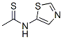 Ethanethioamide,  N-5-thiazolyl- Structure