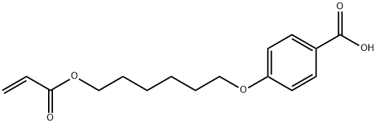 4-((6-(Acryloyloxy)hexyl)oxy)benzoic acid 구조식 이미지