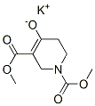 potassium dimethyl 5,6-dihydro-4-oxido-2H-pyridine-1,3-dicarboxylate 구조식 이미지