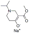 sodium methyl 1,2,5,6-tetrahydro-1-isopropyl-4-oxidonicotinate Structure