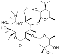 Azithromycin Structure