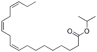 isopropyl (9Z,12Z,15Z)-9,12,15-octadecatrienoate Structure