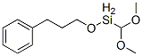 dimethoxymethyl(3-phenylpropoxy)silane Structure