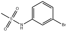 N-(3-Bromophenyl)methansulfonamide 구조식 이미지