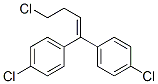 1,1'-(4-chloro-1-buten-1-ylidene)bis(4-chlorobenzene) Structure