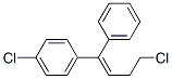 1-chloro-4-(4-chloro-1-phenyl-1-butenyl)benzene Structure