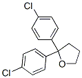 2,2-bis(4-chlorophenyl)tetrahydrofuran 구조식 이미지