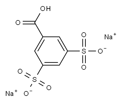 sodium dihydrogen 3,5-disulphonatobenzoate 구조식 이미지