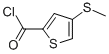 2-Thiophenecarbonylchloride,4-(methylthio)-(9CI) Structure