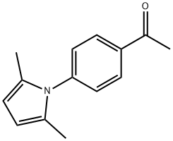 N-(4-아세틸페닐)-2,5-디메틸피롤 구조식 이미지