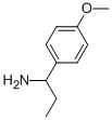 1-(4-METHOXY-PHENYL)-PROPYLAMINE Structure