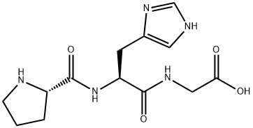 H-PRO-HIS-GLY-OH Structure