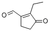 2-ETHYL-3-OXO-1-CYCLOPENTENE-1-CARBOXALDEHYDE Structure