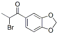 1-(benzo[d][1,3]dioxol-5-yl)-2-bromopropan-1-one 구조식 이미지