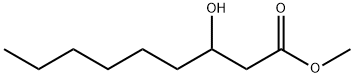 METHYL 3-HYDROXYNONANOATE 구조식 이미지