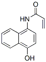 N-(4-hydroxy-1-naphthyl)acrylamide Structure