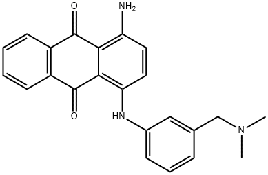 1-아미노-4-[[3-[(디메틸아미노)메틸]페닐]아미노]안트라퀴논 구조식 이미지