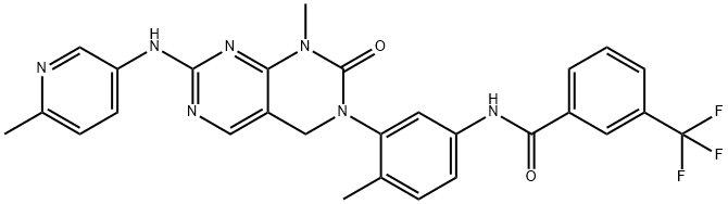 839706-07-9 BenzaMide, N-[3-[1,4-dihydro-1-Methyl-7-[(6-Methyl-3-pyridinyl)aMino]-2-oxopyriMido[4,5-d]pyriMidin-3(2H)-yl]-4-Methylphenyl]-3-(trifluoroMethyl)-