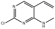 4-Pyrimidinamine, 2-chloro-5-ethenyl-N-methyl- 구조식 이미지